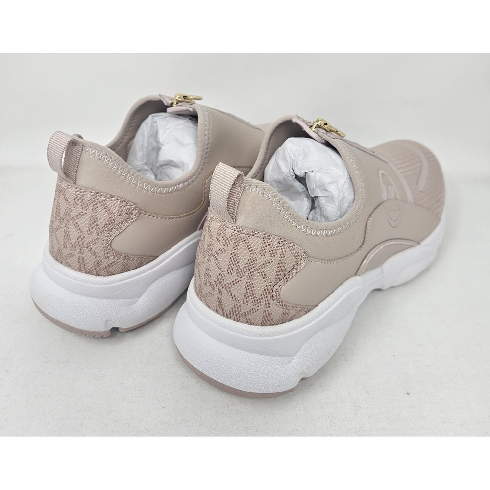 Michael Kors Sami Zip Trainer Fashion Sneakers, Ballet Pink, Women's Sz 9.5M NEW - Picture 6 of 10